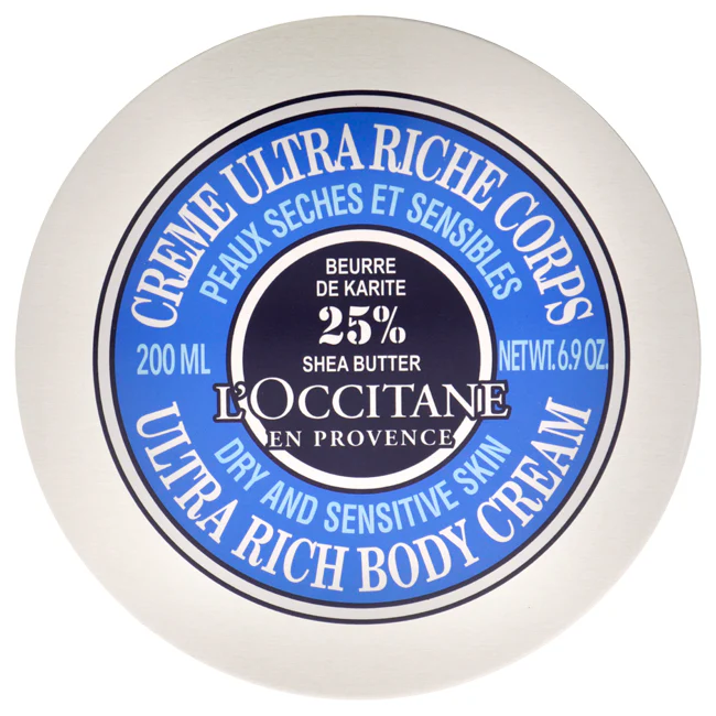Shea Butter Ultra Rich Body Cream by LOccitane for Unisex - 6.9 oz Body Cream - Image 2